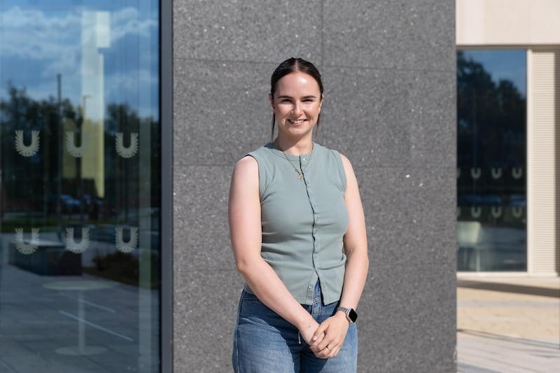 Holly Byrne, SETU graduate and technical analyst. Photograph: Niamh Doyle