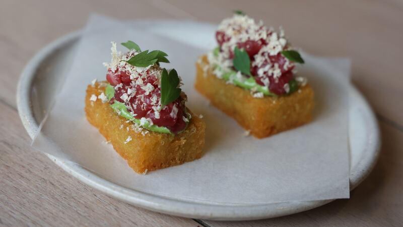 Bastible, on Dublin’s South Circular Road, is a one-Michelin-star restaurant that’s tasting menu only. Photograph: Nick Bradshaw for The Irish Times