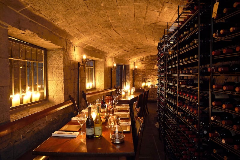 Cellar at Ashford Castle, Cong, Co Mayo