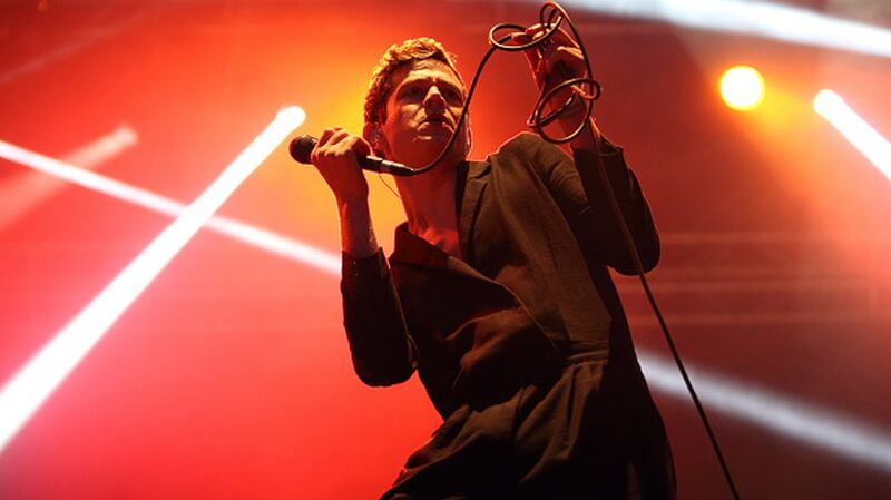 Perfume Genius performs at Primavera Sound Festival in Barcelona in 2015.   Photograph: Burak Cingi/Redferns/Getty Images