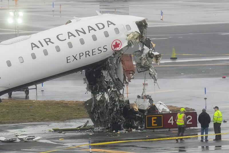 Michael Rousseau’s resignation follows criticism of his message of condolence after a plane crash at LaGuardia Airport. Photograph: Seth Wenig/AP