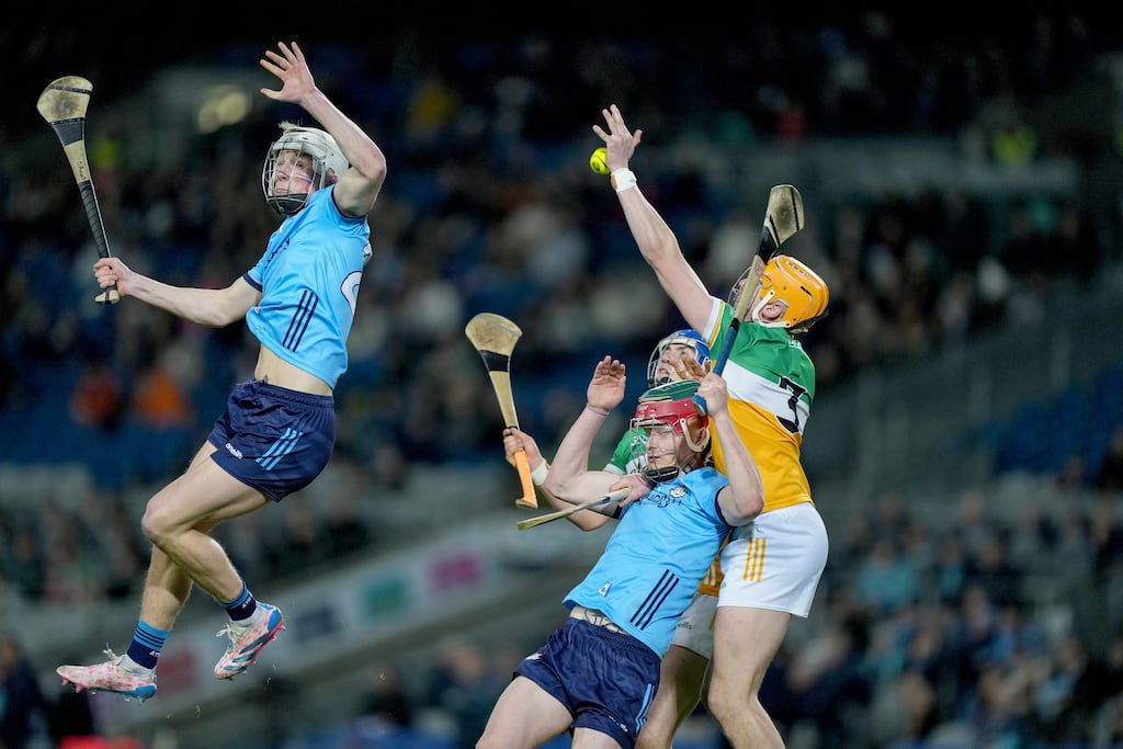 Offaly's Ciarán Burke is looking forward to the chance to take on Dublin again on Saturday in Parnell Park. Photograph: James Lawlor/Inpho