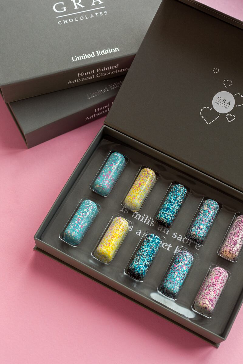 Grá chocolate box, €30
