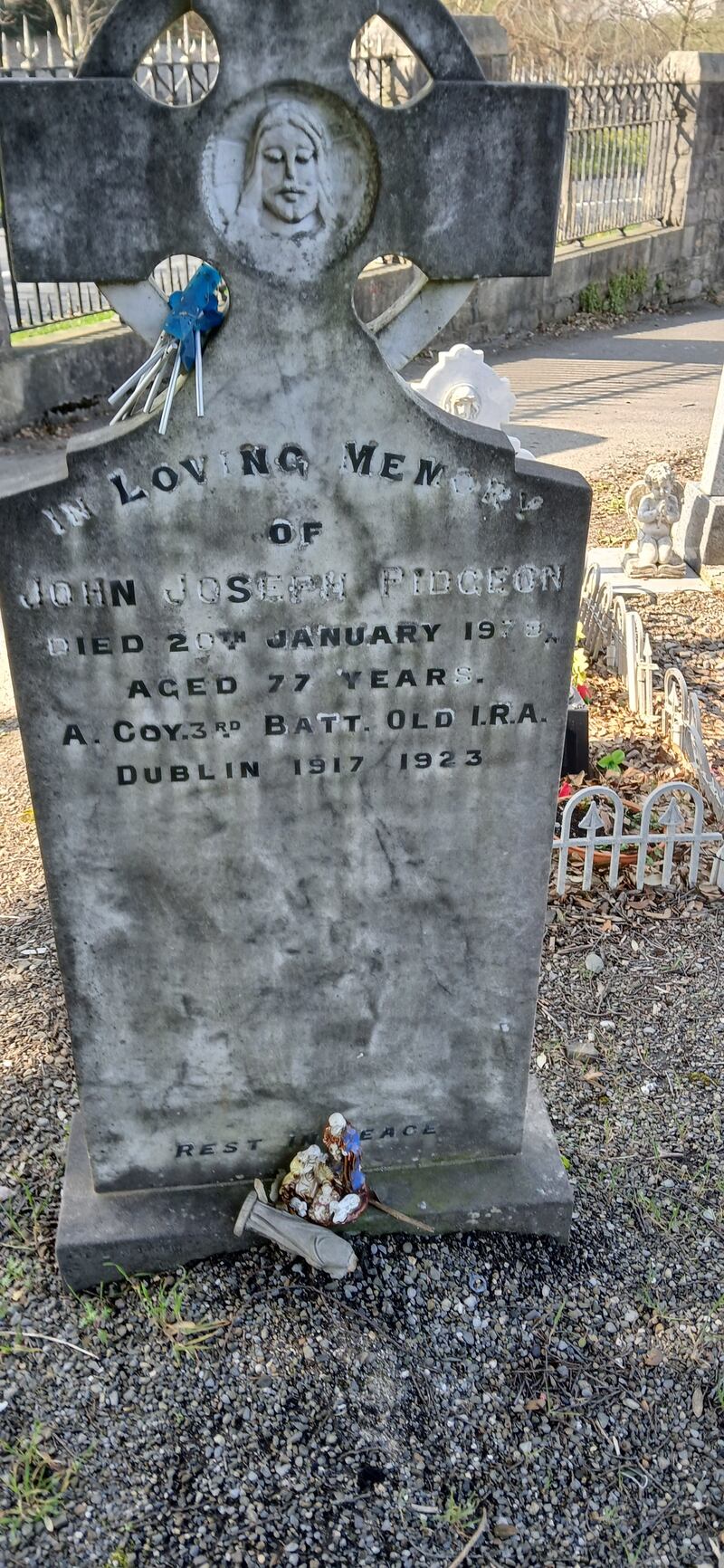 Johnny Pidgeon's grave