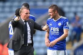 Brendan Rodgers refuses to comment on reports linking Jamie Vardy to Celtic