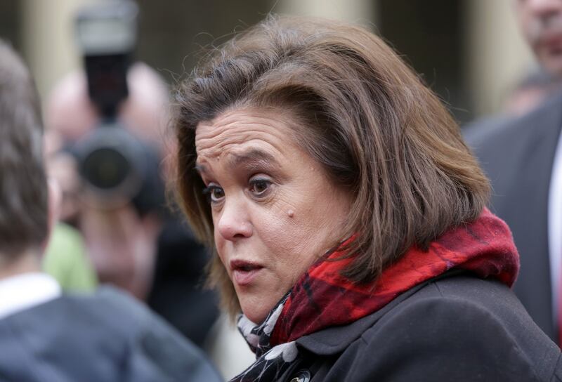 Sinn Fein’s leader Mary Lou McDonald:  ‘Is there somebody inside who I think should be the chief constable? And I have to answer honestly that no, I cannot identify such a person.’ Photograph: Laura Hutton/The Irish Times