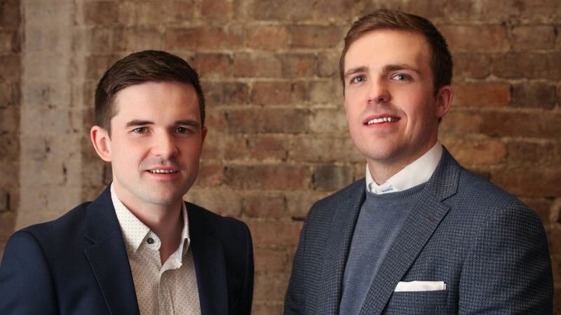 CitySwifter co-founders Alan Farrelly and  Brian O’Rourke. “Our original idea worked to a certain extent but it was going to be hard to break even,” says O’Rourke.