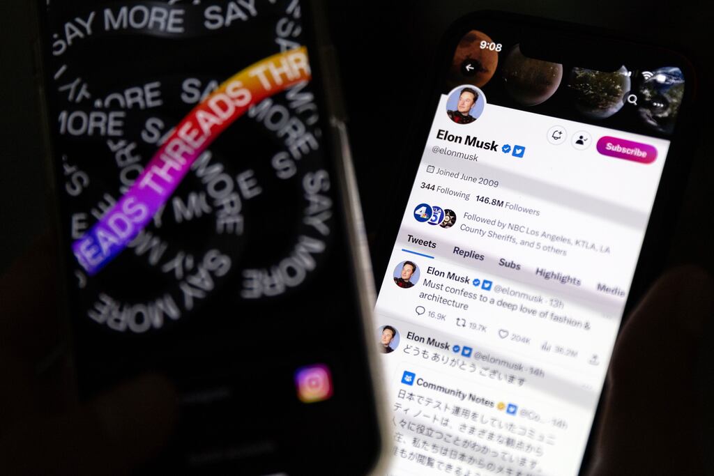 Threads works as a companion for Instagram and is a direct competitor to Elon Musk's Twitter.