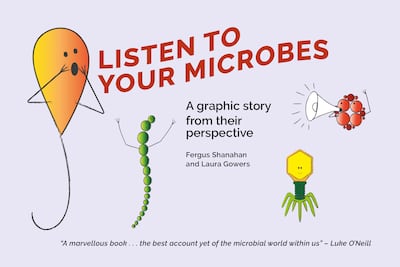 Listen to your Microbes: A Graphic Story - From Their Perspective