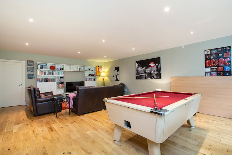 Basement games room