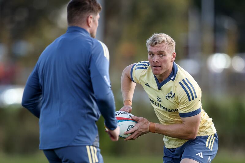 Garryowen captain Bryan Fitzgerald starts his first Munster game in the centre against the Ospreys. Photograph: Ben Brady/Inpho