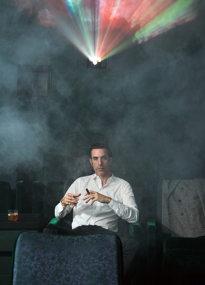 Sacha Baron Cohen: ‘I’ve always been reluctant to be a celebrity and I’ve always been wary of using my fame to push any political views, really.’ Photograph: Buck Ellison/The New York Times