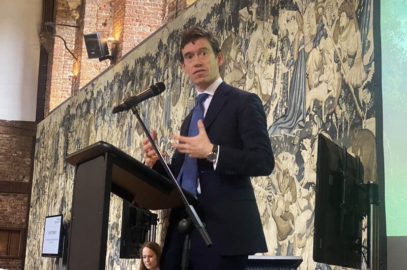 Rory Stewart, a former Tory minister said repeatedly unfilled political promises to “fix” the NHS are an example of the “sense of scleroticism” afflicting Britain. Photograph: Rebecca Speare-Cole/PA