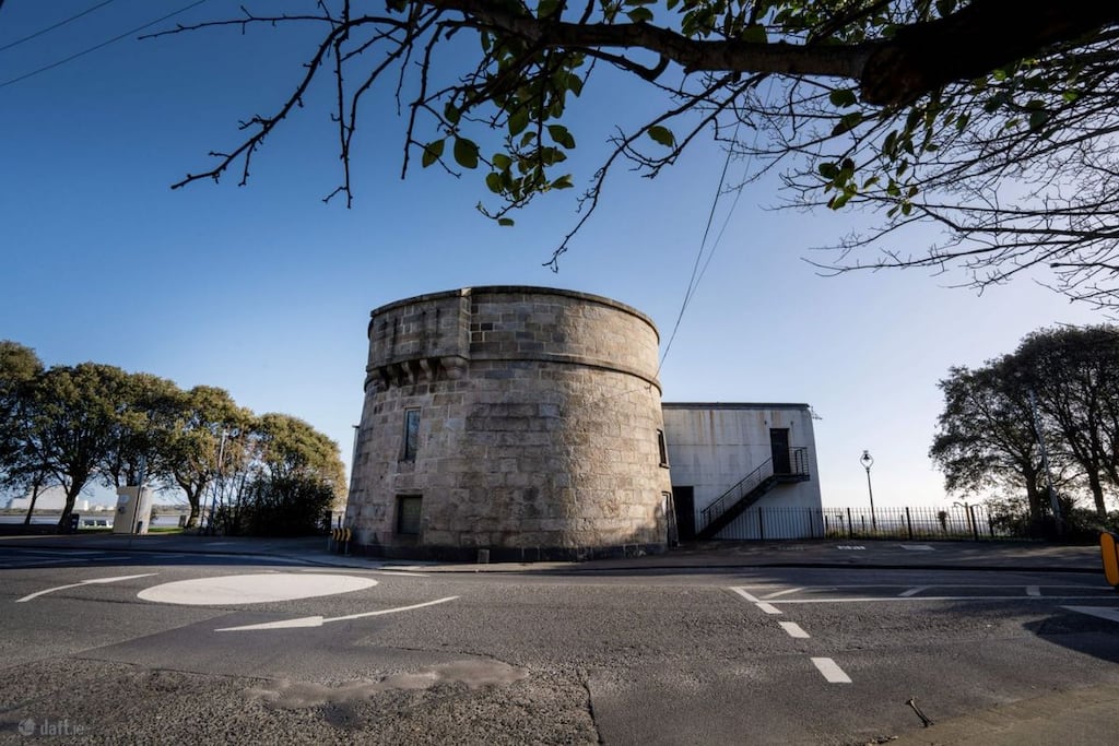 The Martello tower on Sandymount Strand, Dublin. Photograph: Daft.ie