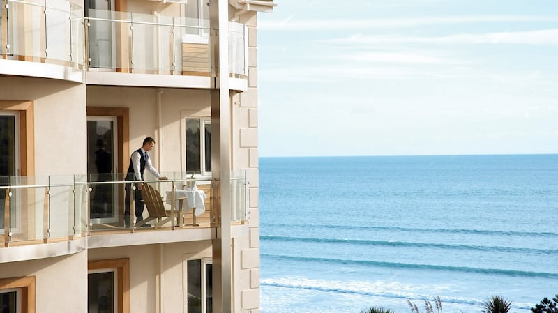 Inchydoney Island Lodge & Spa looks out to the Atlantic