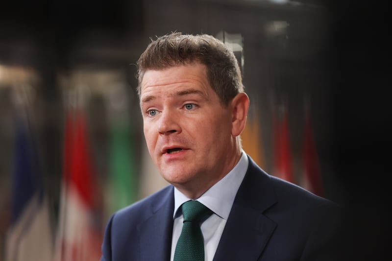 Minister for Enterprise, Tourism and Employment Peter Burke. Photograph: Olivier Hoslet/EPA
