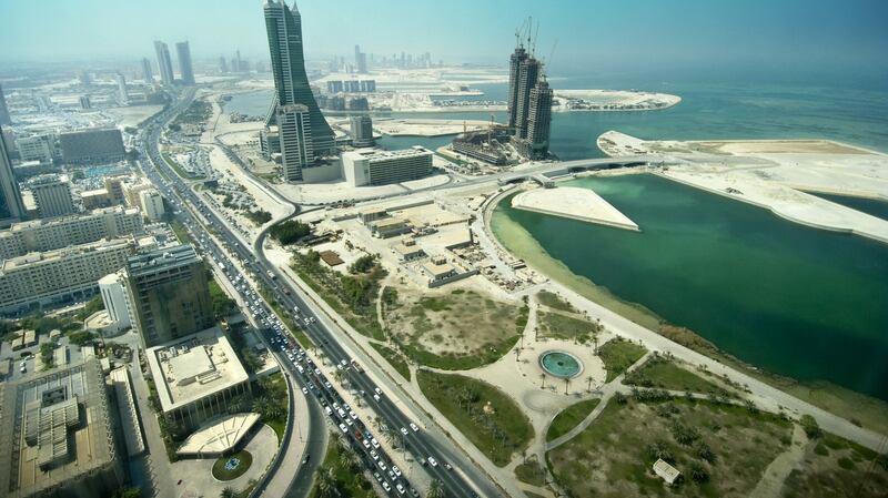 Manama from the air. Photograph: iStock/Getty Images