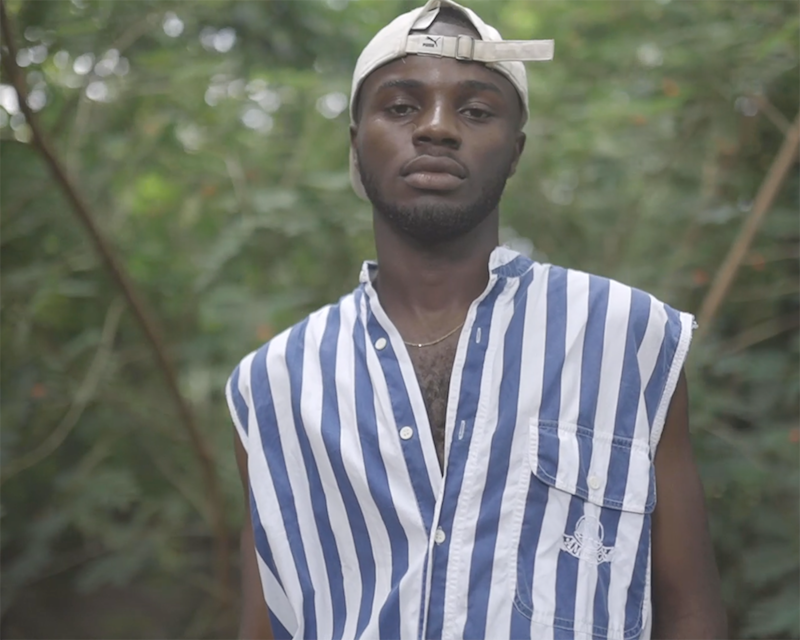 Sammy Oteng, a Ghanaian fashion designer who now works with the Or Foundation
