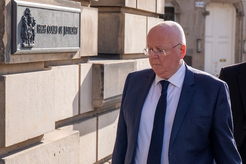 Former SNP chief executive Peter Murrell arriving at Edinburgh High Court on May 25th, 2026. Photograph: Jane Barlow/PA Wire
