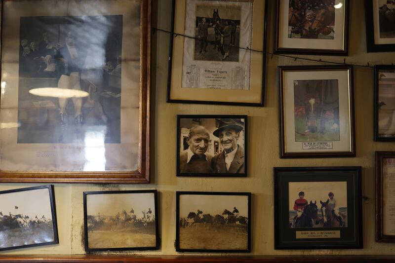McCarthy's pub in Fethard, which backs onto the old wall of the town. Photograph: Bryan O’Brien 