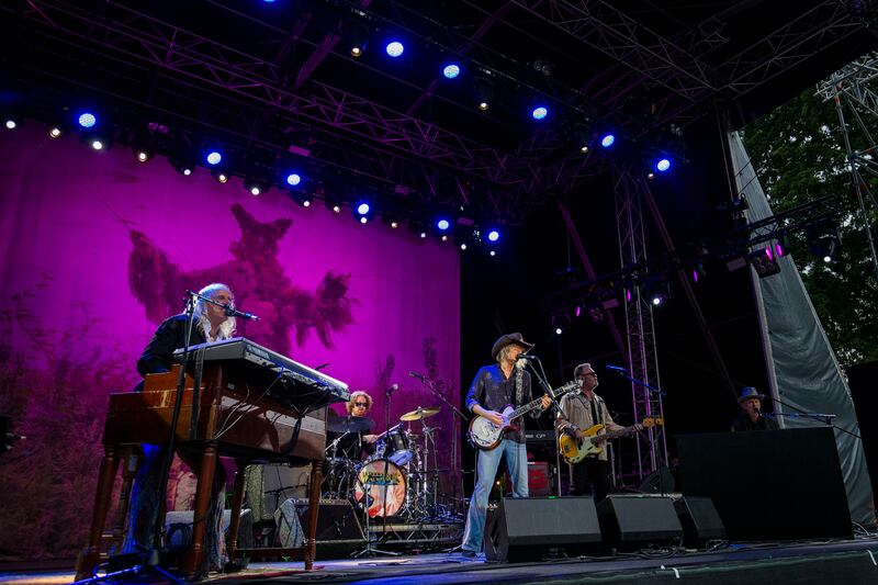 The Waterboys. Photograph: Tom Honan