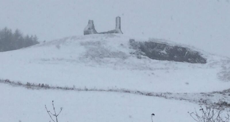 Heavy snow in Templederry, Nenagh, Co Tipperary. Photograph: Martin Hackett