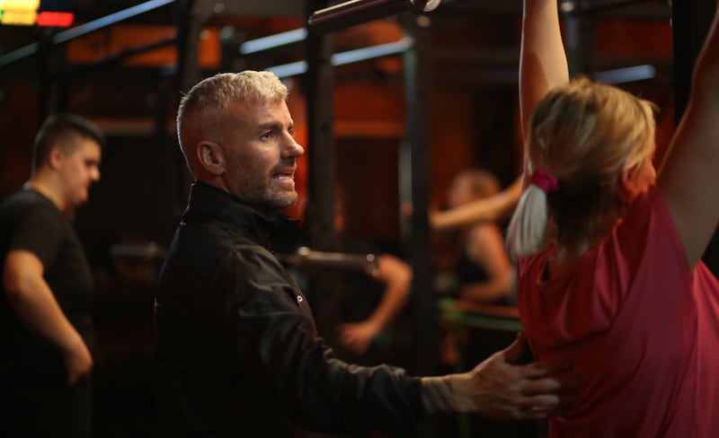 George McCabe says that when people start attending his gym, 'they get to know their ability, that they can work hard, and that changes everything'. Photograph: Bryan O'Brien
