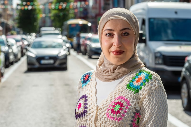 Reham Ghafraji in Clonakilty, Co Cork. Photograph: Andy Gibson