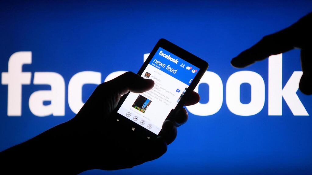 Facebook Inc’s mobile advertising helped the social networking company top Wall Street’s revenue target. Photograp: Reuters