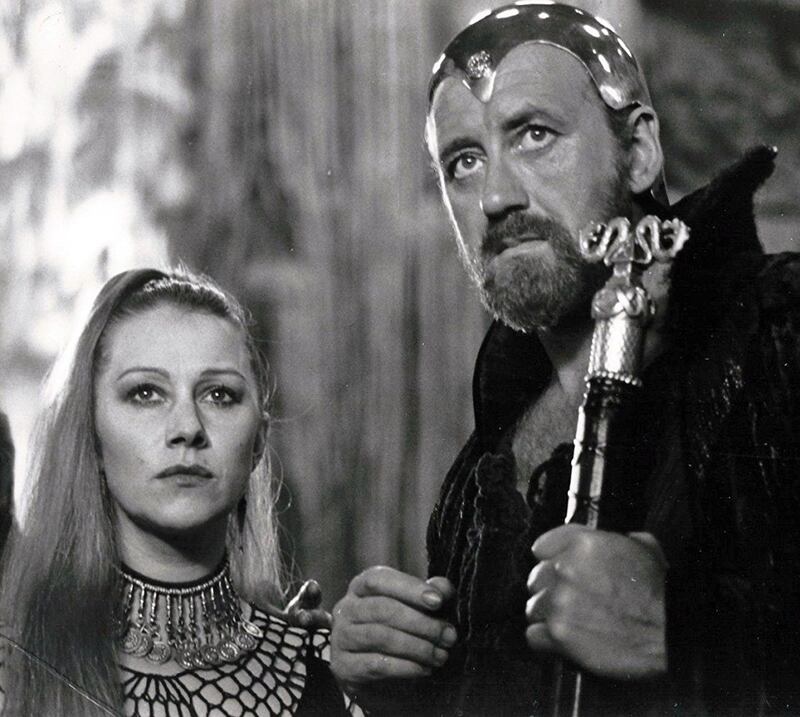 Helen Mirren and Nicol Williamson in Excalibur. Photograph: Orion Pictures