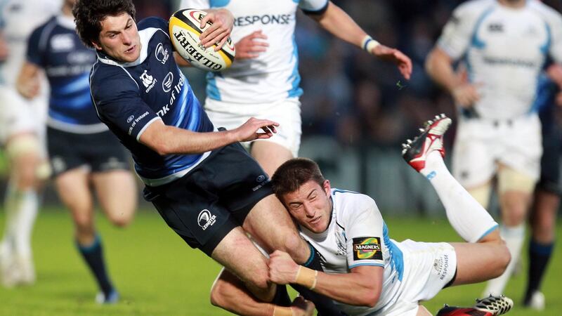 Ian McKinley in action against Glasgow Warriors during a Magners League clash at the  RDS in 2011.  Photograph: Dan Sheridan/Inpho