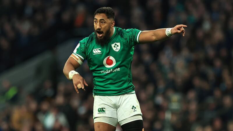 Bundee Aki: ‘I’m playing to what’s best for the team and doing what’s best for the team’. Photograph: David Rogers/Getty Images
