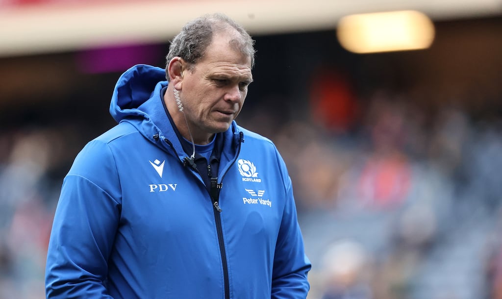 Scotland scrum coach Pieter de Villiers believes the players can 'go and do it'. Photograph: Ben Brady/Inpho