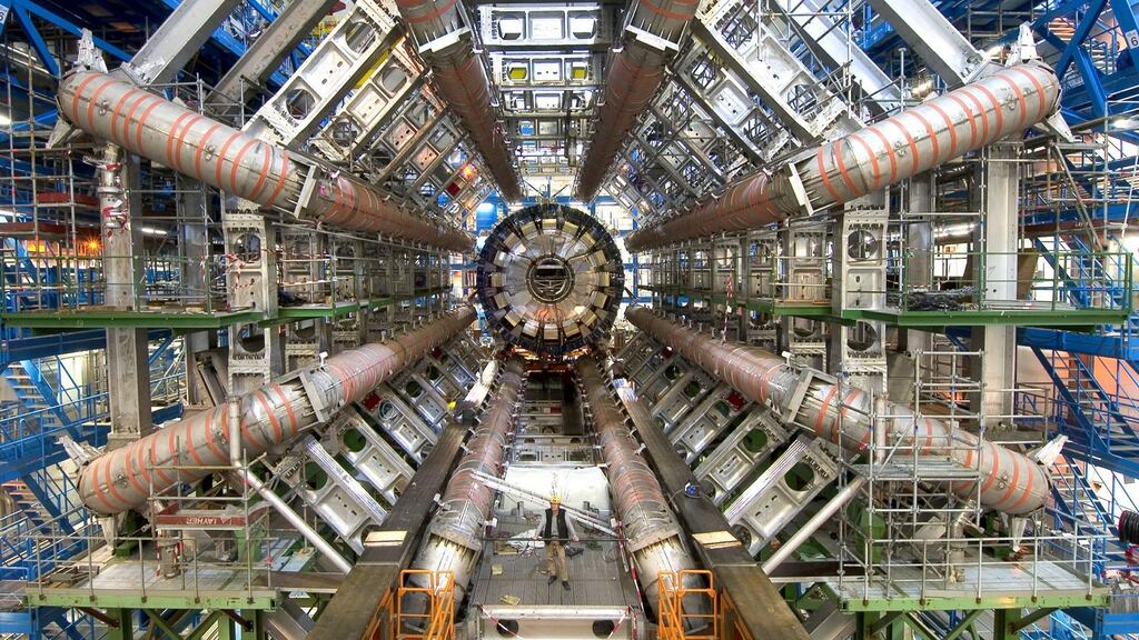 The Large Hadron Collider at Cern. File photograph: CERN/PA Wire