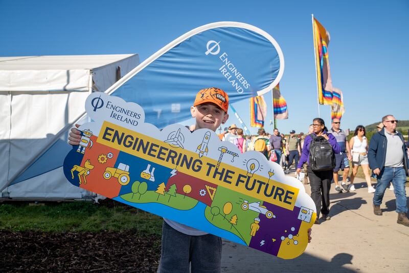 Engineers Ireland at the National Ploughing Chamipionships is set to inspire children and adults alike about the possibilities of engineering