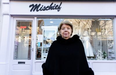 'The idea was that it would be bustling with people walking and cycling and staying longer but the reality is the opposite,' said Trish Murtagh, owner of Mischief children’s boutique on New Street. Photograph: Evan Treacy