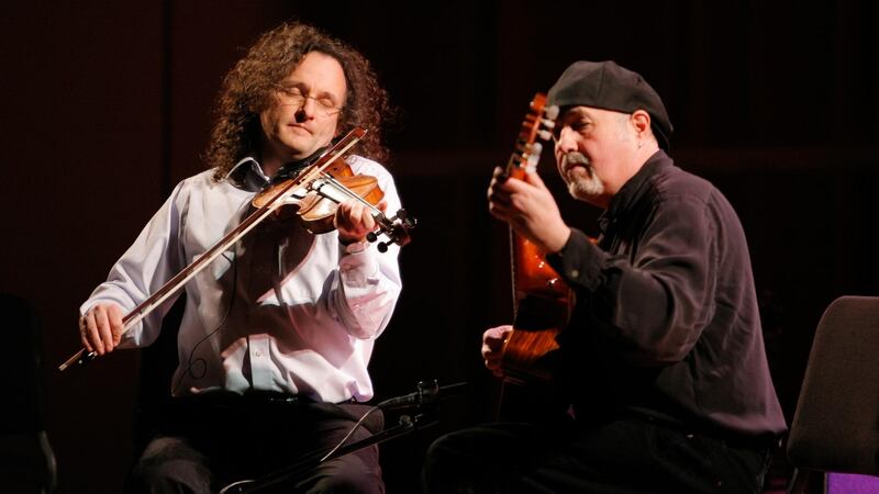 Martin Hayes  and Dennis Cahill: will be performing at the Feakle Festival in Clare. Photograph:  Erin Baiano