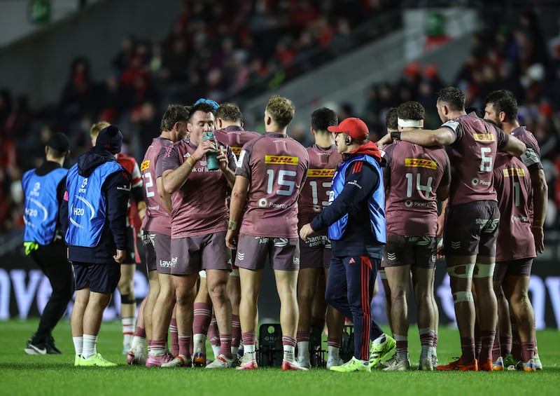 Munster defeated Gloucester comprehensively in last weekend's Champions Cup match at Páirc Uí Chaoimh, Cork. Photograph: Billy Stickland/Inpho