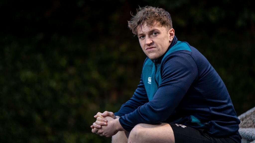 Liam Turner: “All the coaches are really helpful, so I have come on in leaps and bounds in terms of conditioning and rugby knowledge.” Photograph: Morgan Treacy/Inpho