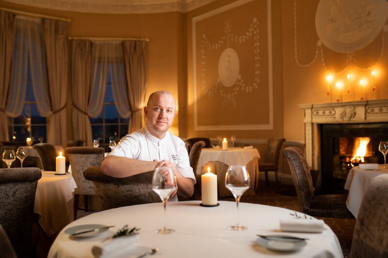 Chef John Kelly of Michelin-starred restaurant The Lady Helen, at Mount Juliet Estate
