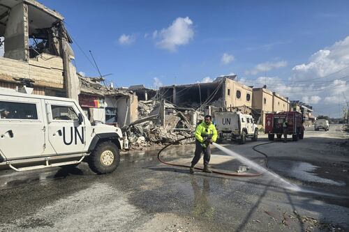 UN peacekeepers in Lebanon were killed by roadside bomb
