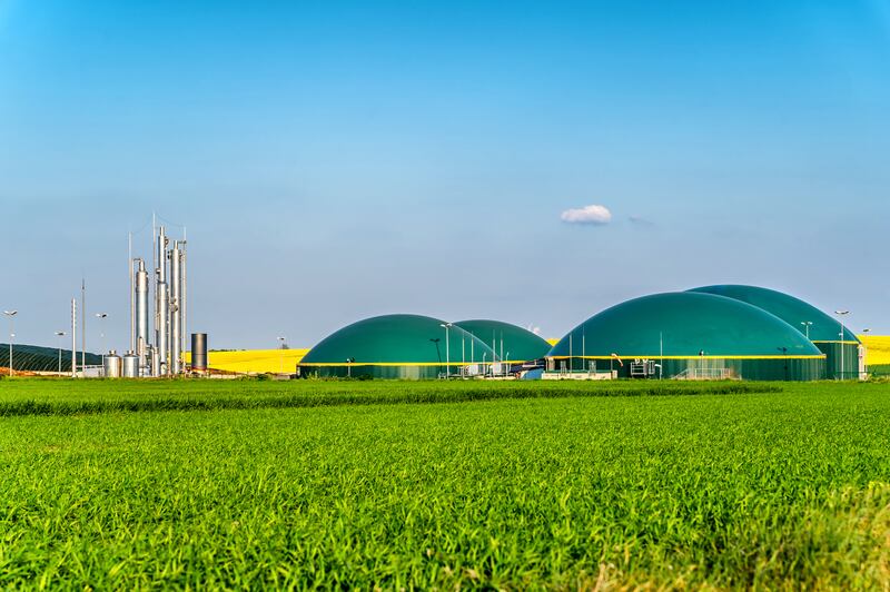 Wide-scale development of anaerobic digesters to generate large volumes of biomethane on Irish farms is one of a series of measures agreed by the Cabinet. Photograph: iStock 