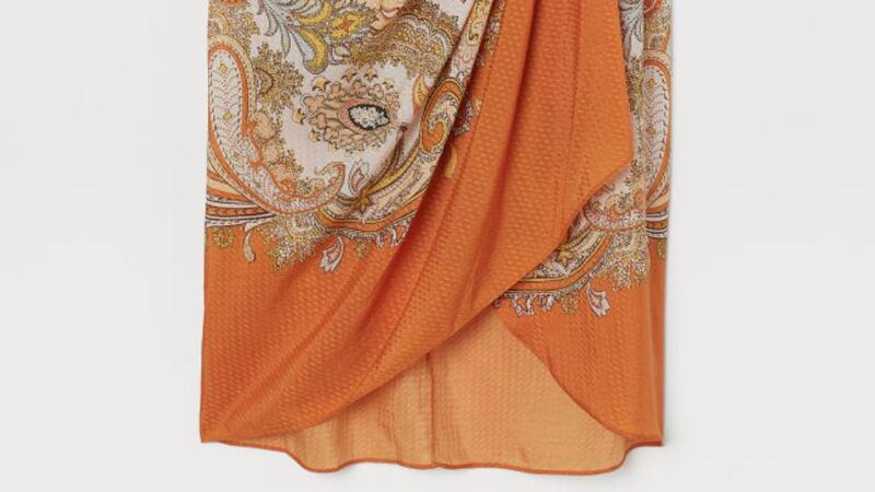 Sarong-style skirt, €22.99, H&M.