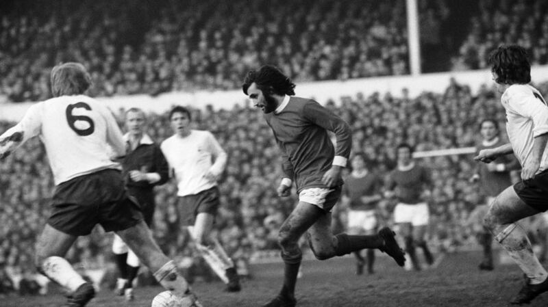George Best: What is there to say? The only Irishman to win European Footballer of the Year. Photograph:  Roger Jackson/Central Press/Getty Images