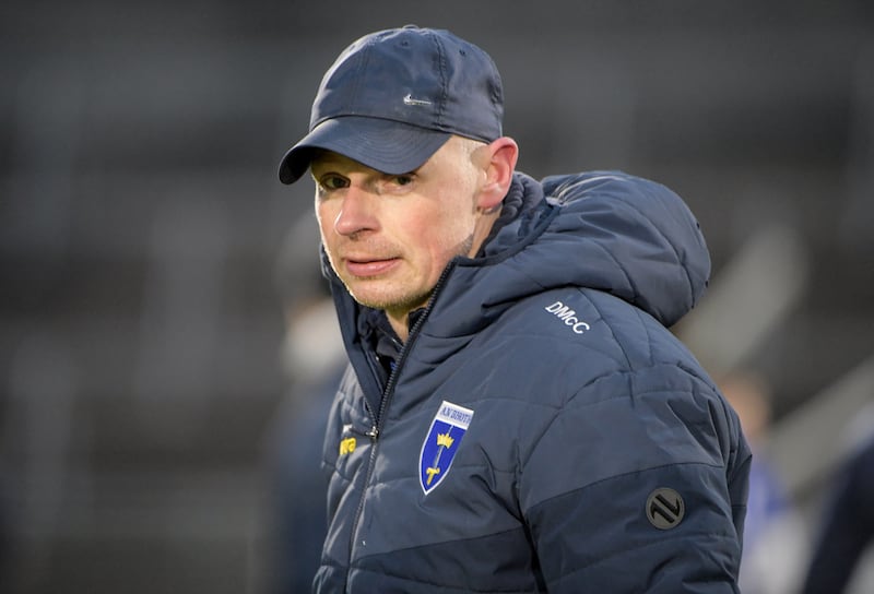 Scotstown manager David McCague. Photograph: Andrew Paton/Inpho