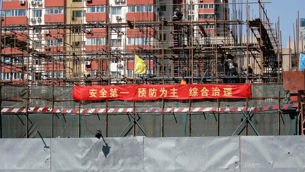 The HSBC Purchasing Managers' Index for March rose to 51.7 in March from 50.4 in February. REUTERS/Kim Kyung-Hoon