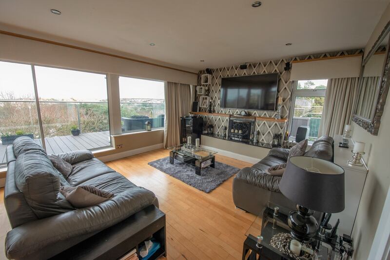 The living room