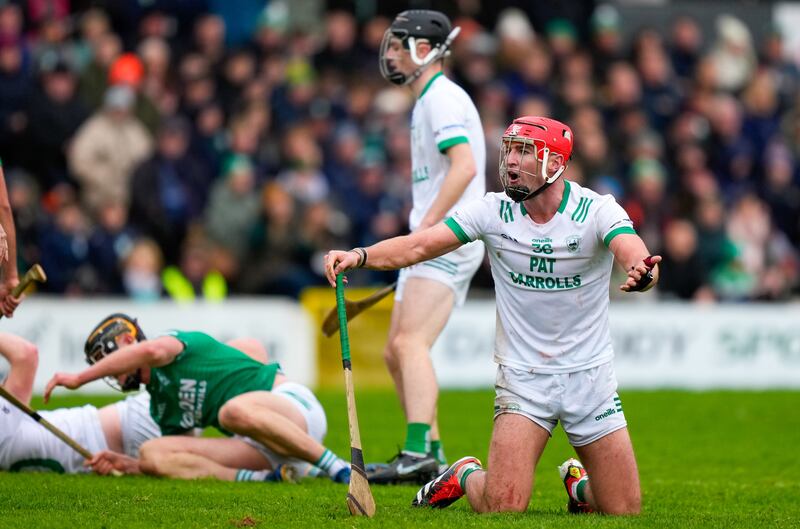Fionán Mackessy in action for O'Loughlin Gaels during the Kilkenny senior hurling final against Ballyhale Shamrocks. Photograph: James Lawlor/Inpho