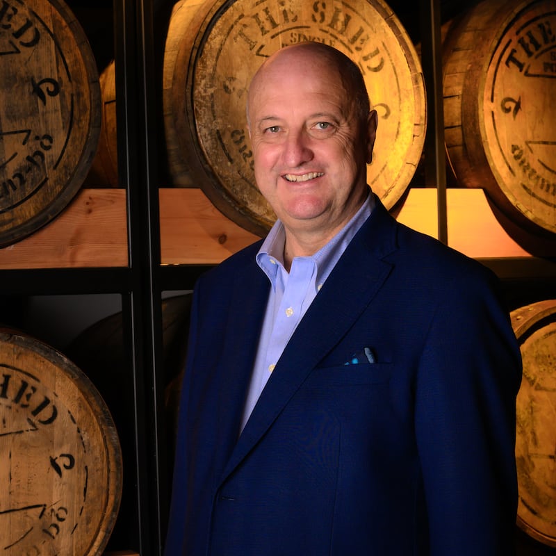 Pat Rigney, co-founder of The Shed Distillery in Drumshanbo, Leitrim