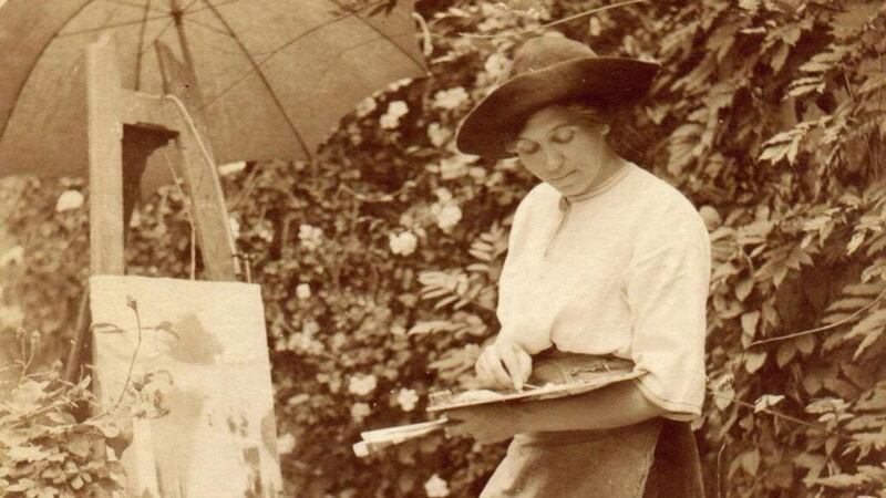 Wilhelmina Weber Furlong in Paris, c1898